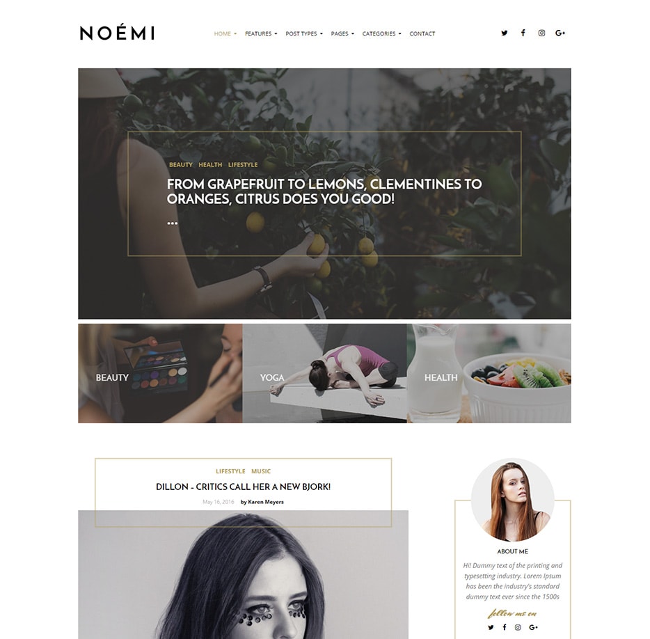 Noemi Blog Demo 2