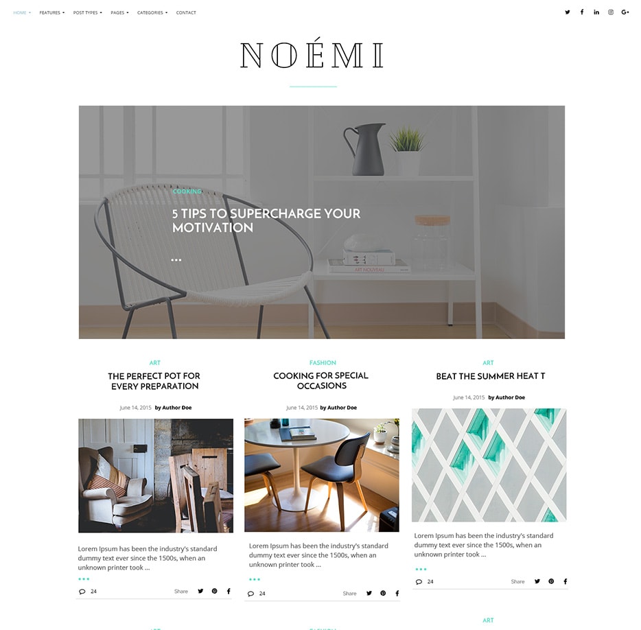 Noemi Blog Demo 4