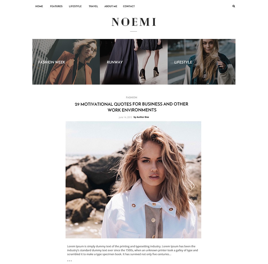 Noemi Blog Demo 6